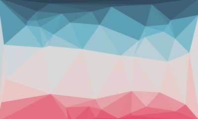 Fototapeta premium vibrant abstract colorful polygonal background