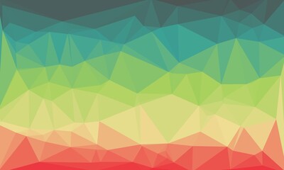 Fototapeta premium abstract multicolored background with poly pattern