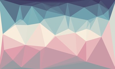 vibrant abstract colorful polygonal background