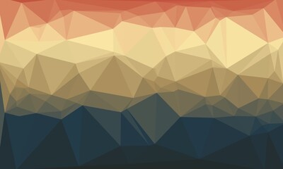 vibrant creative prismatic background with polygonal pattern