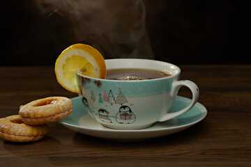 Hot drinks and confectionery