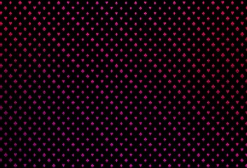 Dark purple, pink vector template with poker symbols.