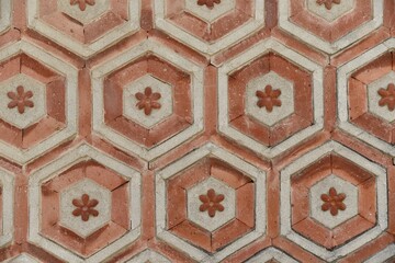 Korean traditional pattern of wall