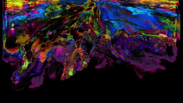 Generative Art 1013: Abstract video background.