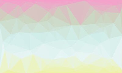 creative prismatic background with polygonal pattern