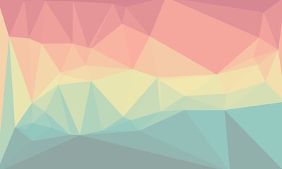 vibrant creative prismatic background with polygonal pattern