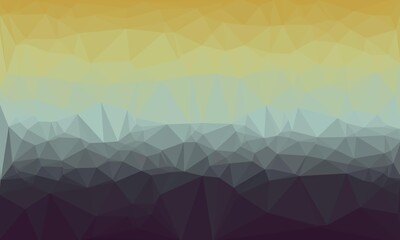 vibrant creative prismatic background with polygonal pattern