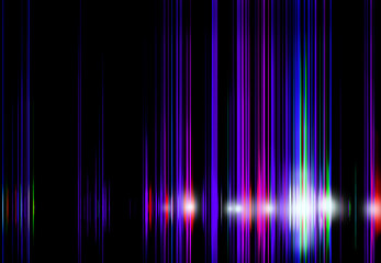 Abstract dark futuristic background. Neon glow. Spectral pattern. Cyberpunk modern texture