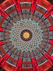 chinese temple ceiling