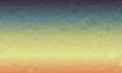 abstract colour vibrant creative prismatic background with polygonal pattern