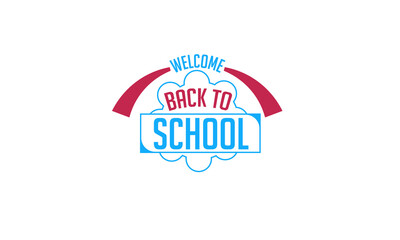 Welcome Back to School Typography