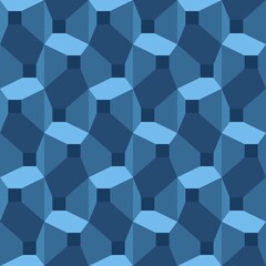Geometric abstract seamless pattern - decorative accent for any surfaces.