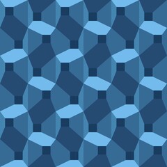 Geometric abstract seamless pattern - decorative accent for any surfaces.