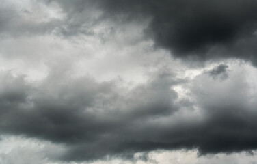 Dark storm clouds