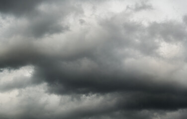 Dark storm clouds