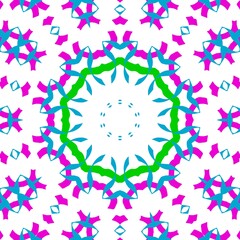 Floral pattern illustration design.