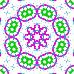 Floral pattern illustration design.