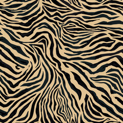seamless abstract tiger print pattern