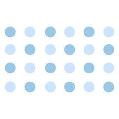 background collection of dark blue and light blue circle images