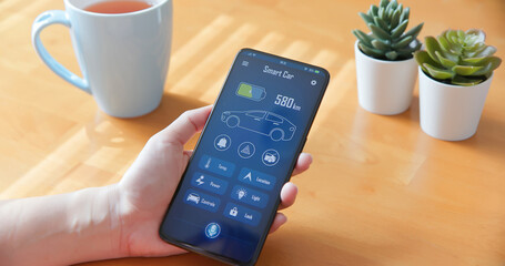 Smart car app concept