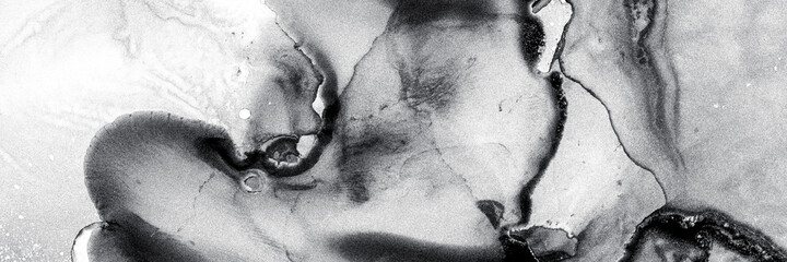 Iron Foil Ink Fluid. Original Fabric. White