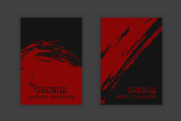 Vector set grunge template design background for flyer, posters, book cover, banner.