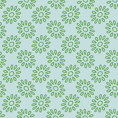 Abstract ornate ethnic motif background. Seamless pattern for textile, block, paper, fabric print