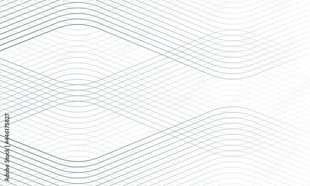 Poster vector illustration of the gray pattern of lines abstract background. eps10.
