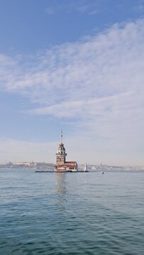 The Maiden Tower in Stanbul, Turkey