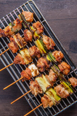 숯불에 구워 먹으면 맛있는 꼬치 요리