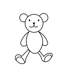 Basic Teddy BearDesign Art 