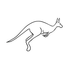 Kangaroo Design Art 