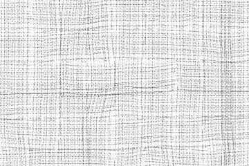 Texture of burlap, canvas. Vector background, shades of gray. 