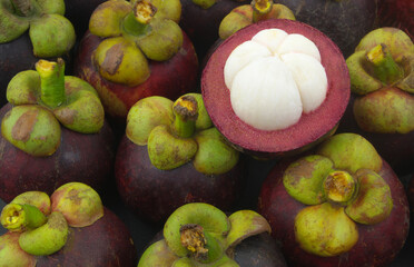 Mangosteen fruits