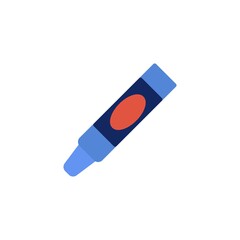 Felt pen flat icon