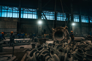 Metallurgical production, steelmaking and processing iron products. Manufacturing premises and...