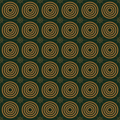 Vintage seamless floral pattern style