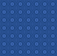 Vintage seamless floral pattern style