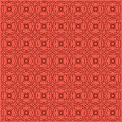 Vintage seamless floral pattern style