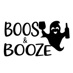 boos and booze inspirational funny quotes, motivational positive quotes, silhouette arts lettering design