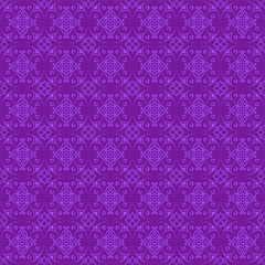 Vintage seamless floral pattern style