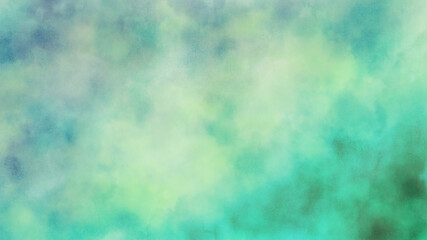 カラフルな水彩の筆の跡、背景素材、テクスチャ