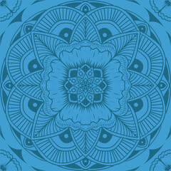vintage beautiful mandala floral background