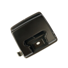 black office hole punch isolated on white backgroud