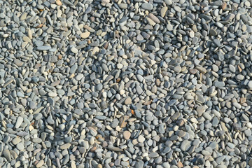 Marine pebble stones. Closeup. Background. 
