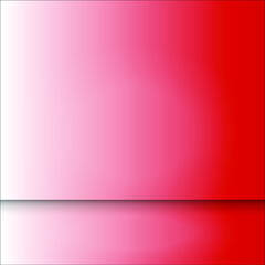 Vector image of red gradient background