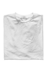 Folded t-shirt isolated