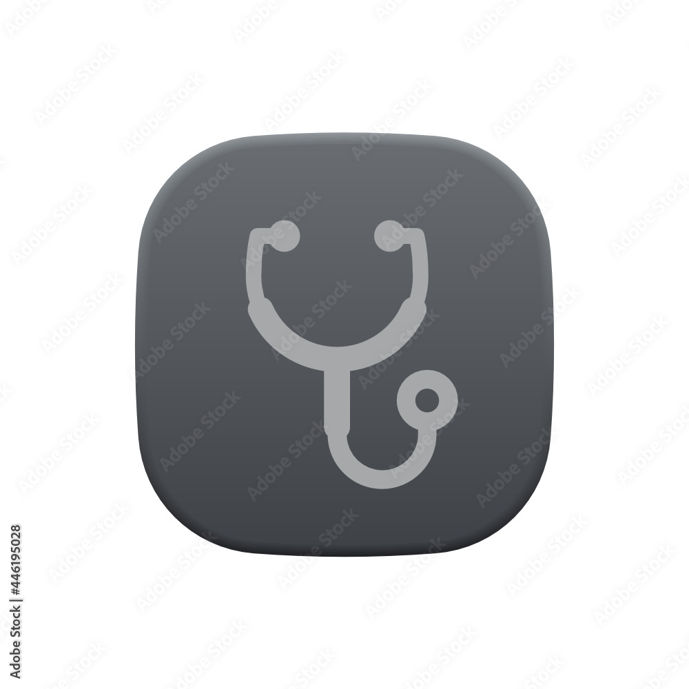 Sticker stethoscope - sticker