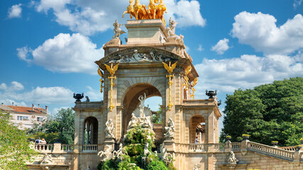 Fountain in the Parc de la Ciutadella