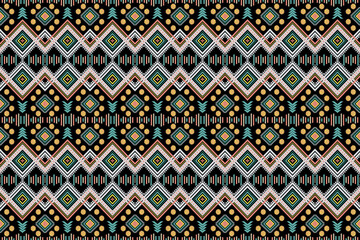 Ethnic ornament seamless pattern design for wallpaper, clothing , fabric, wrapping. Aztec  style.